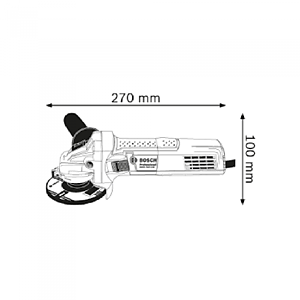 [RENTAL] BOSCH GWS 750-100 ANGLE GRINDER PROFESSIONAL 750W (TOOL ONLY)