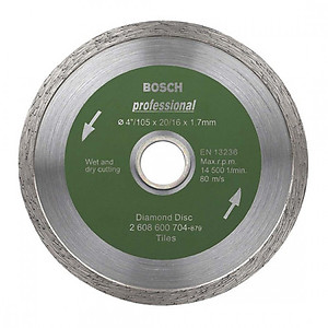 BOSCH #2608600704 CONTINUOUS DIAMOND DISC FOR TILE 4