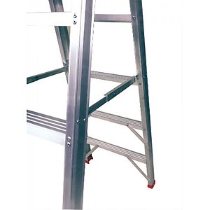 [RENTAL] WINNER WSS08 ALUMINIUM SINGLE SIDED TANGLEPRUF LADDER 8 STEP 1960MM (6.43')