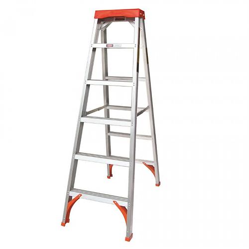 [RENTAL] WINNER WDS05 ALUMINIUM DOUBLE SIDED TANGLEPRUF LADDER 5 STEP 1211MM (4.0')